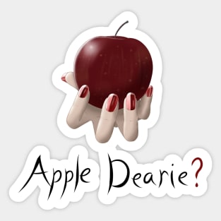 Evil Queen Poison Apple Sticker